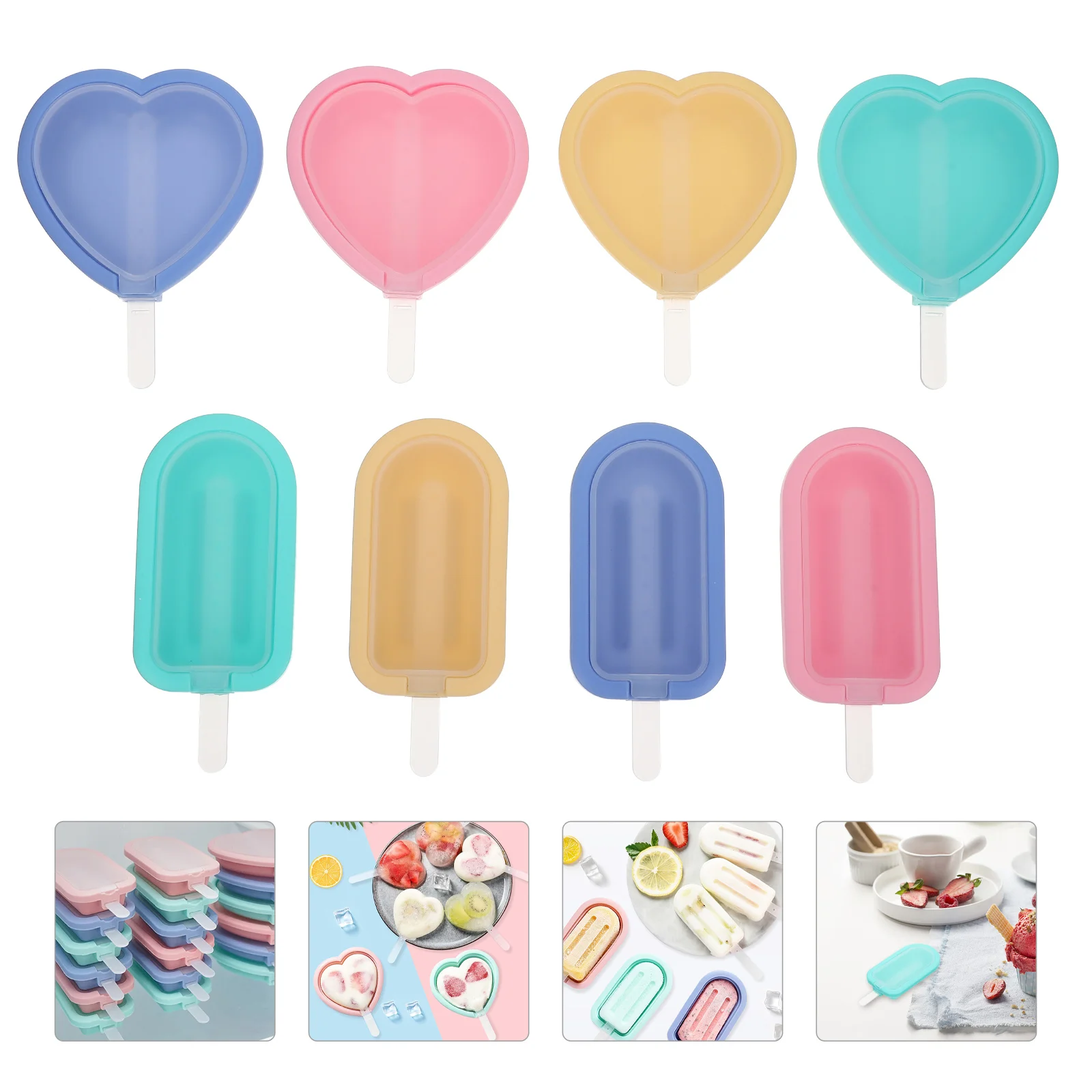 

Mold Ice Popsicle Maker Silicone Cream Moldstray Diy Lollipop Cake Mould Trays Homemade Stick Non Jelly Cakesicle Making