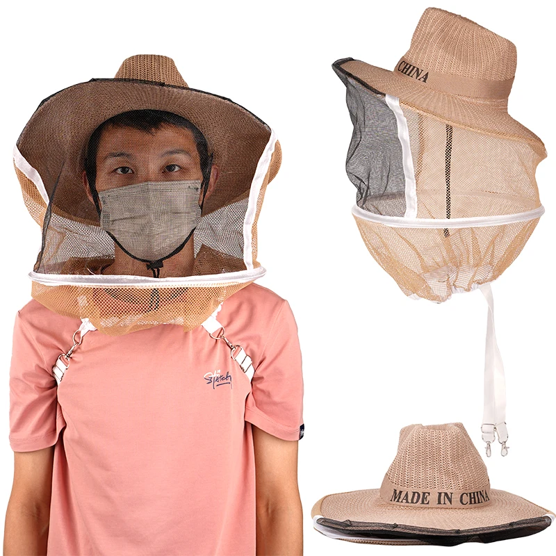 Противомоскитная сетка для пчеловодства насекомых защиты головы защита лица от