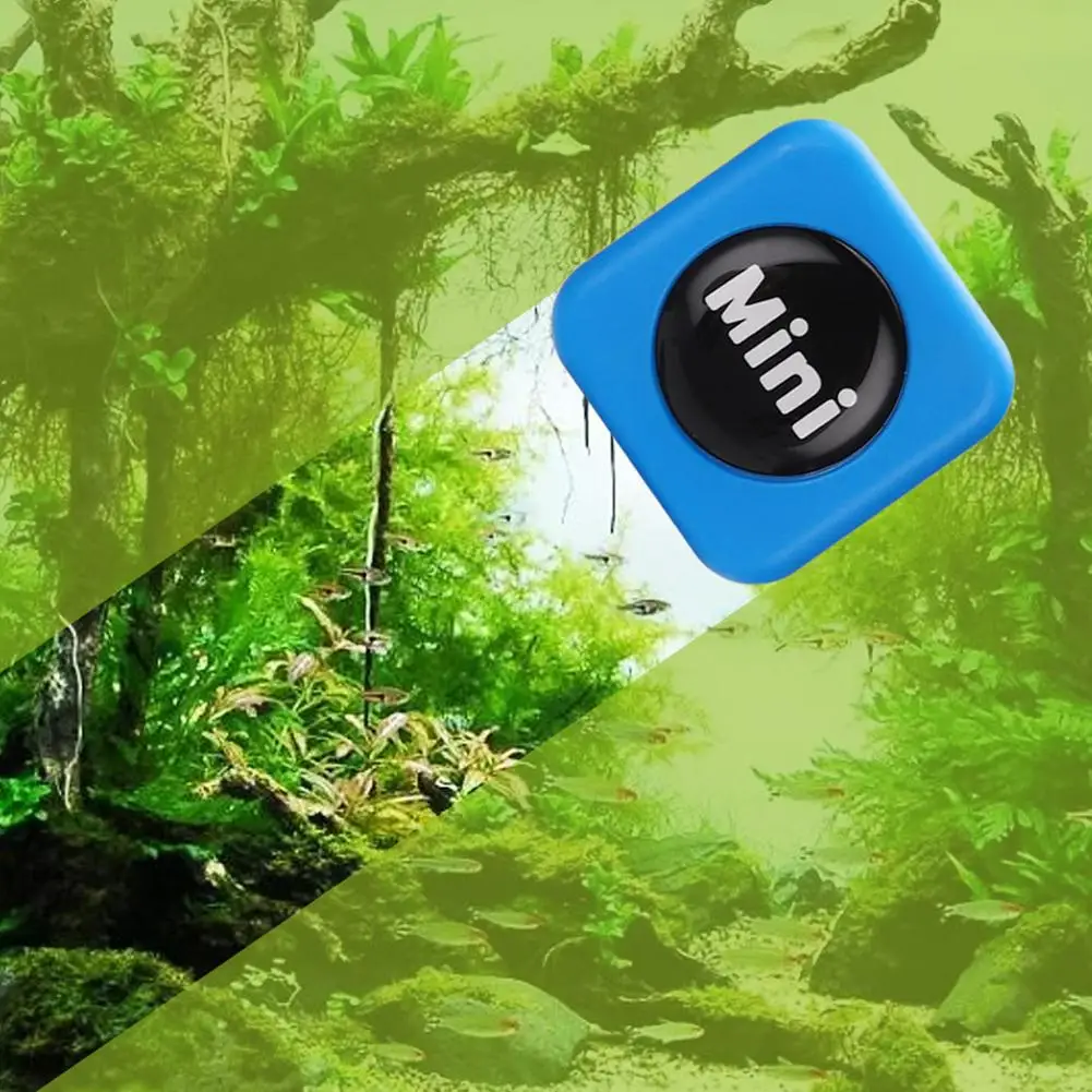 

Маленькая мини-миска для рыб, Магнитная щетка красивой формы, сильное всасывание, удаление водорослей, инструмент для очистки стекла, очист...