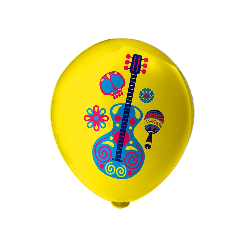 Новый мексиканский День мертвых шаров 12-дюймовый латексный шар страшная тема