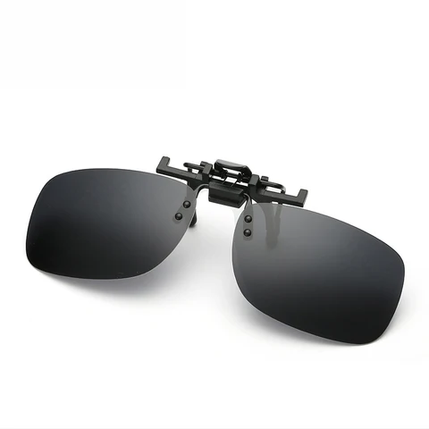 Солнцезащитные очки с клипсой для мужчин и женщин uv-400, поляризационные, для близорукости, вождения, рыбалки