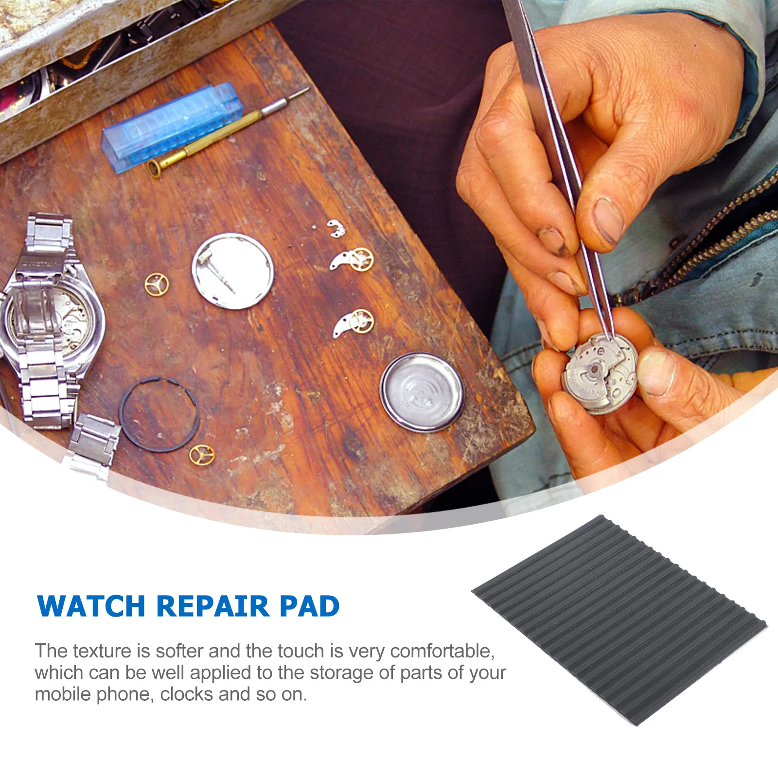 Нескользящий коврик для ремонта часов противоскользящая ремонтная платформа