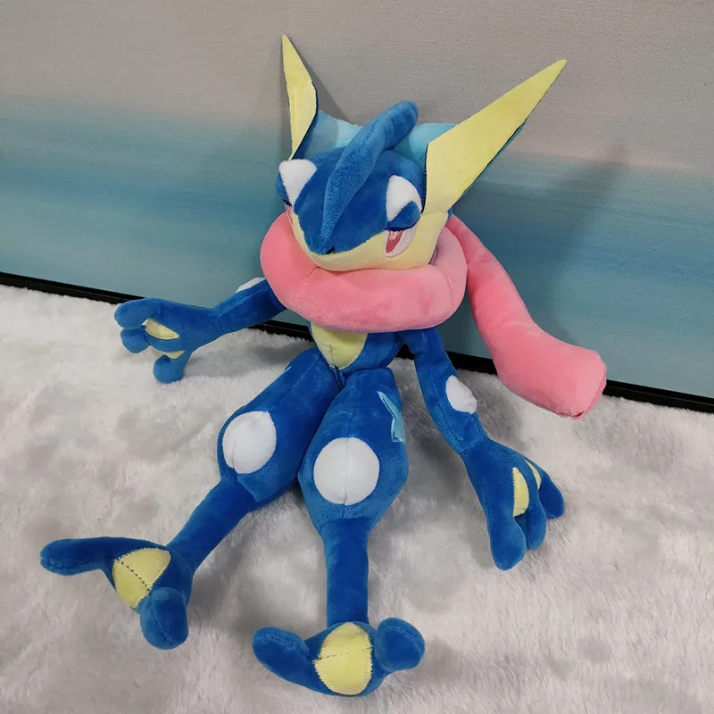 30 см милая плюшевая игрушка TAKARA TOMY Pokemon Greninja набивная аниме ниндзя лягушка кукла