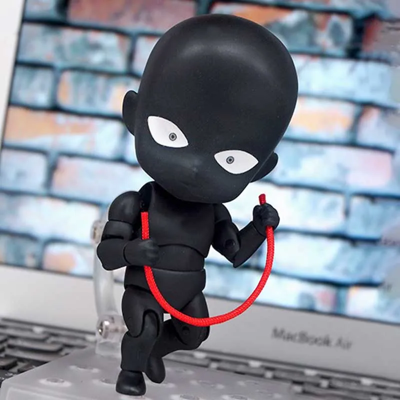 Фото Коллекционная подвижная фигурка GSC Nendoroid 878 Детектив Конан Ханнин, аниме-персонаж, подарок для фанатов, хит продаж №4