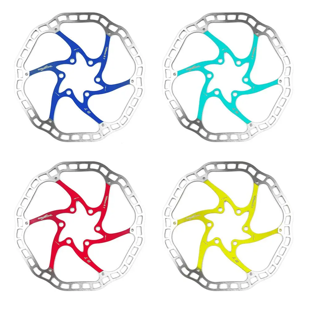 

Новый Велосипедный тормозной диск mtb160 мм, дорожный плавающий велосипедный тормоз, шесть гвоздевых дисков для горного велосипеда, тормозные...