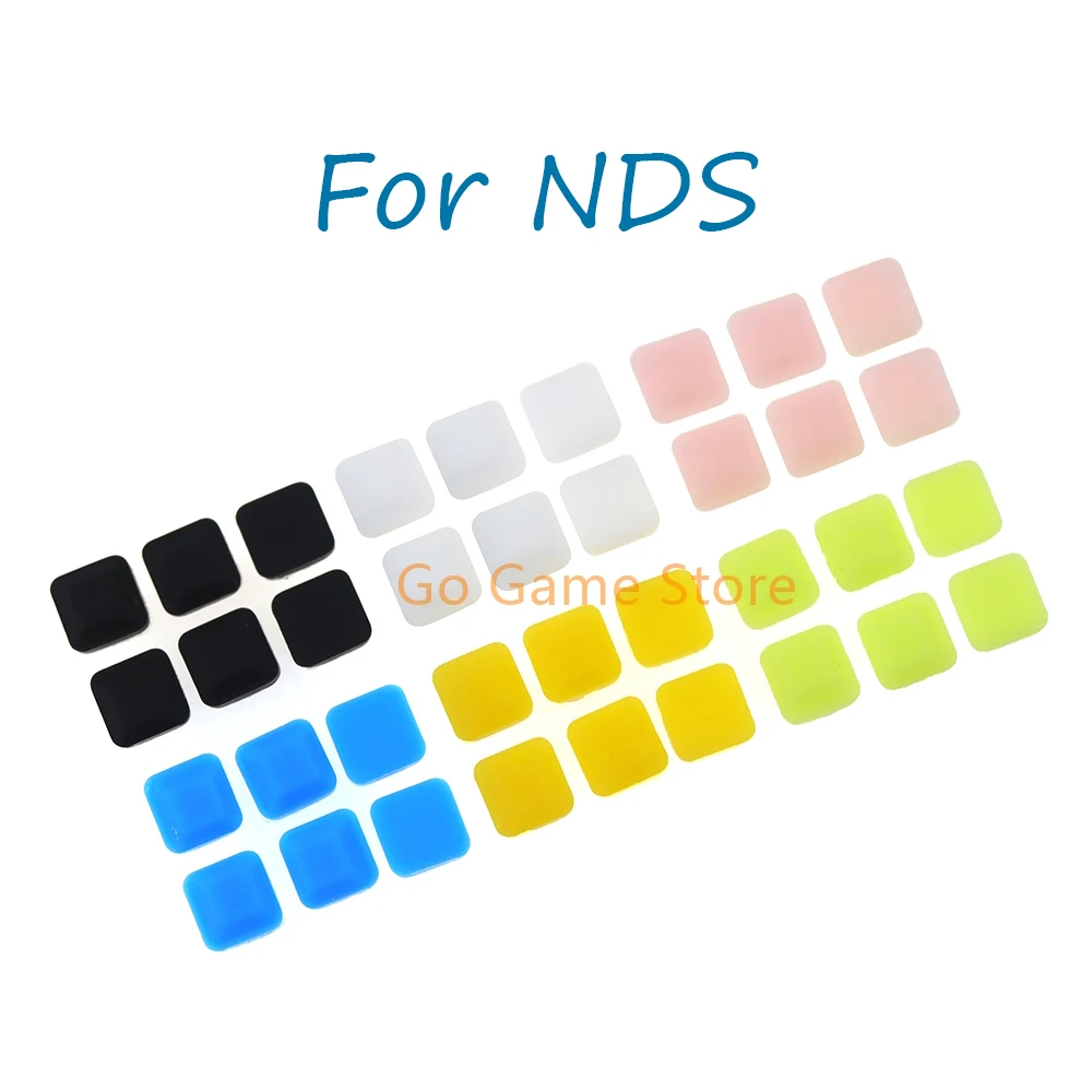 120 комплектов замены для игровой консоли Nintendo NDS красочная резиновая накладка на