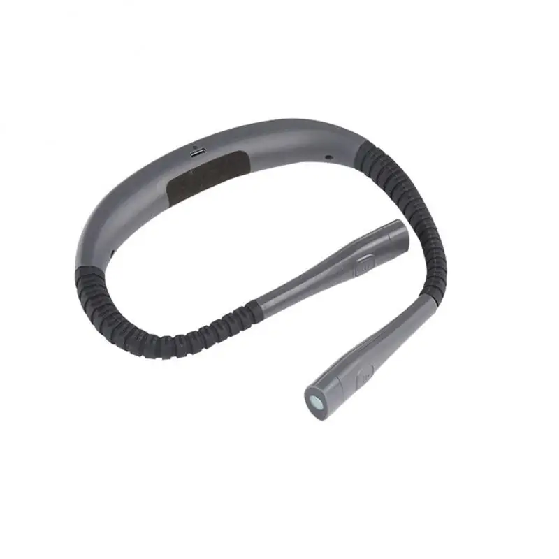 

Black Hanging Neck Lamp Usb Charging Durable Night Hanging Neck Lamp Eye Protection Type-c Charging Light Accessory Plastic