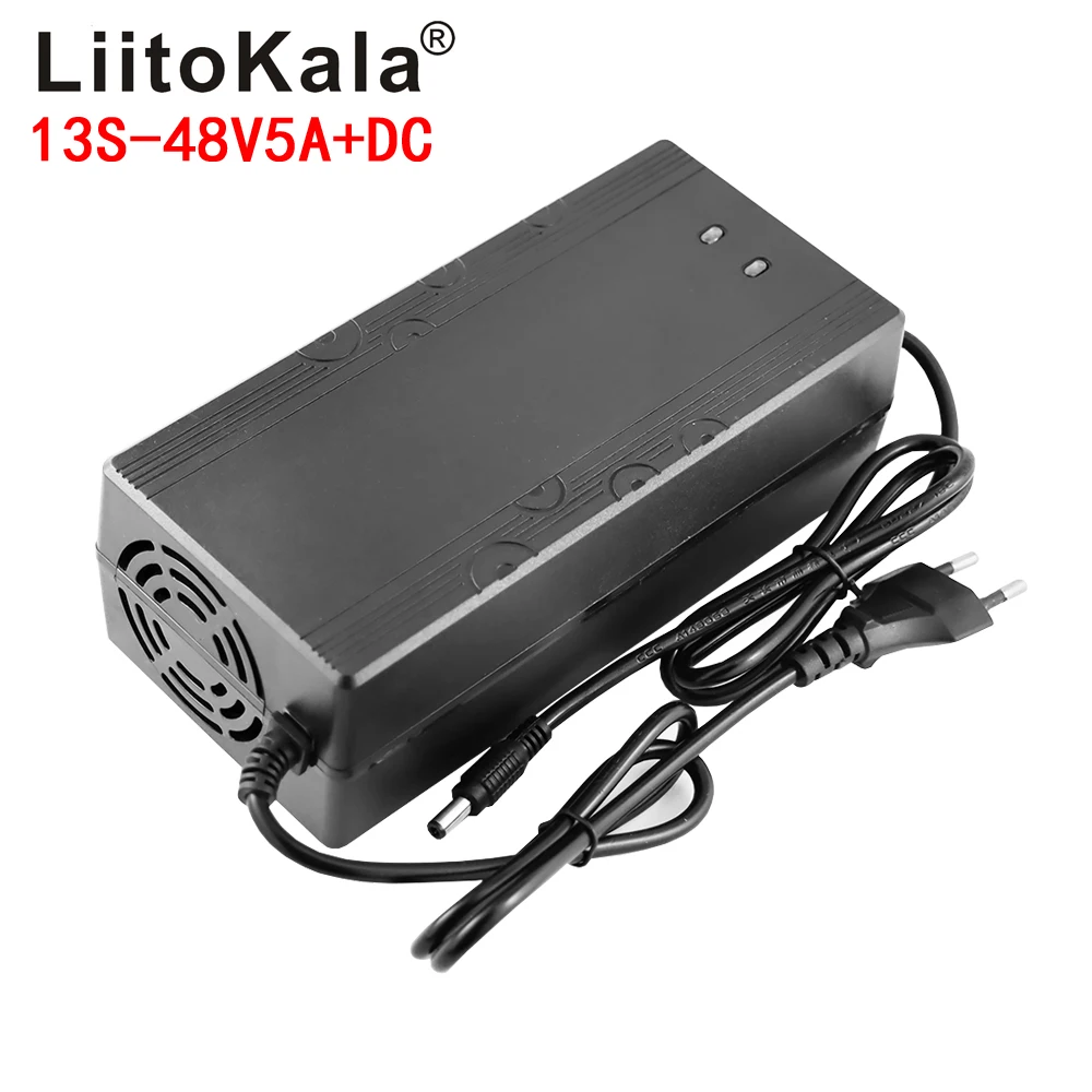 

LiitoKala 48V5A charger 13S 18650 battery pack charger 54.6v 5a constant current constant pressure is full of self-stop