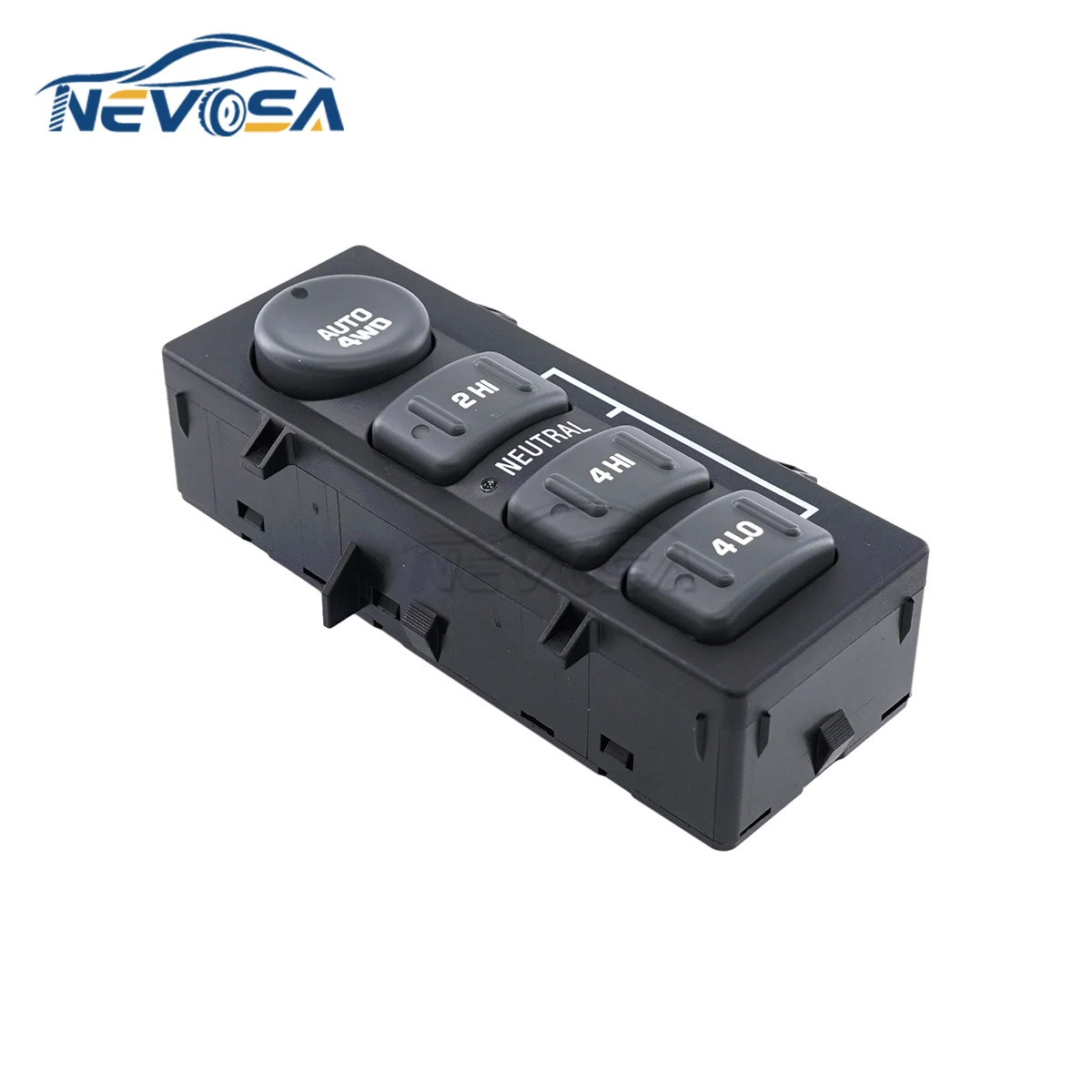 

Nevosa 15709327 4WD Wheel Drive Control Switch Transfer Case Button For Chevrolet Avalanche Silverado Tahoe GMC Sierra 19168767