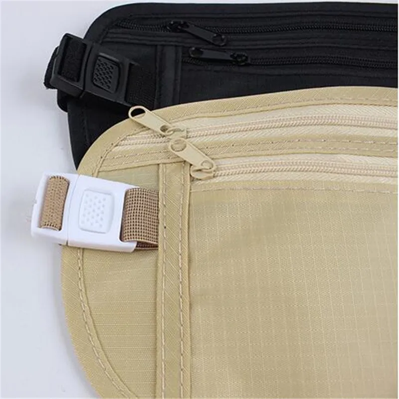 2023 Waist Bag Simple Lightweight Waterproof Polyester Outdoor Sports Bags Mini Portable Phone Key Bag Running Belt Waist Pack