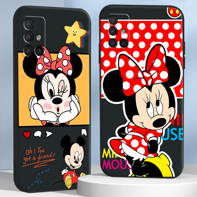 

Disney Mickey Minnie Phone Cases For Samsung S20 FE S20 S8 Plus S9 Plus S10 S10E S10 Lite M11 M12 S21 Ultra Unisex TPU