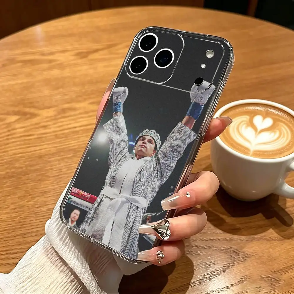Фото Чехол для телефона Cool Boxer R-Ryan Garcia для iPhone 17 16 15 14 13 12 11 Mini Pro Max Plus, прозрачный №4
