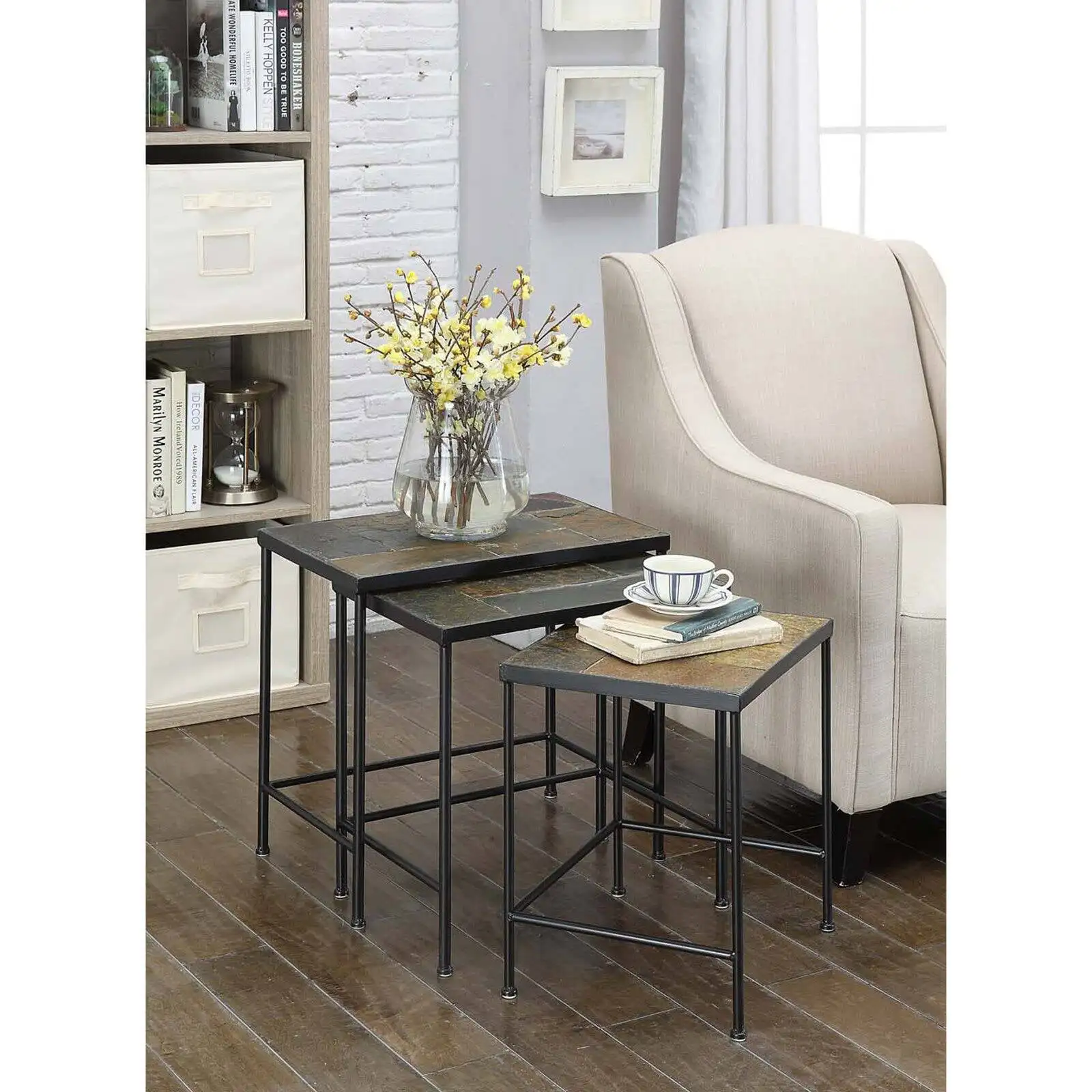 

Slate Top Nesting Tables