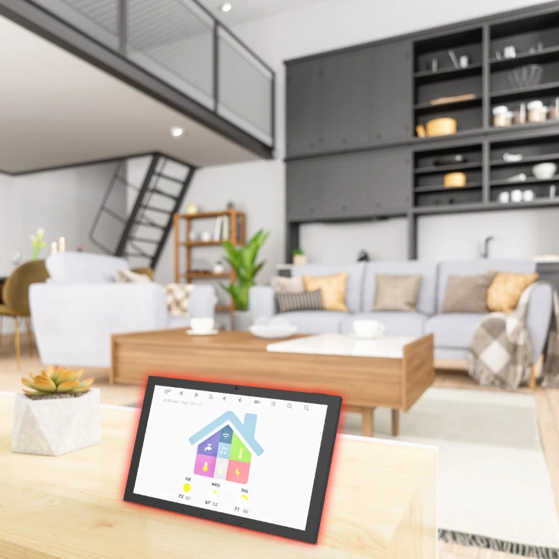 Умный дом Matter Thread Wi-Fi 10 1 15 6 дюймов Настенное реле дисплея Rs232 Rj45 Управление