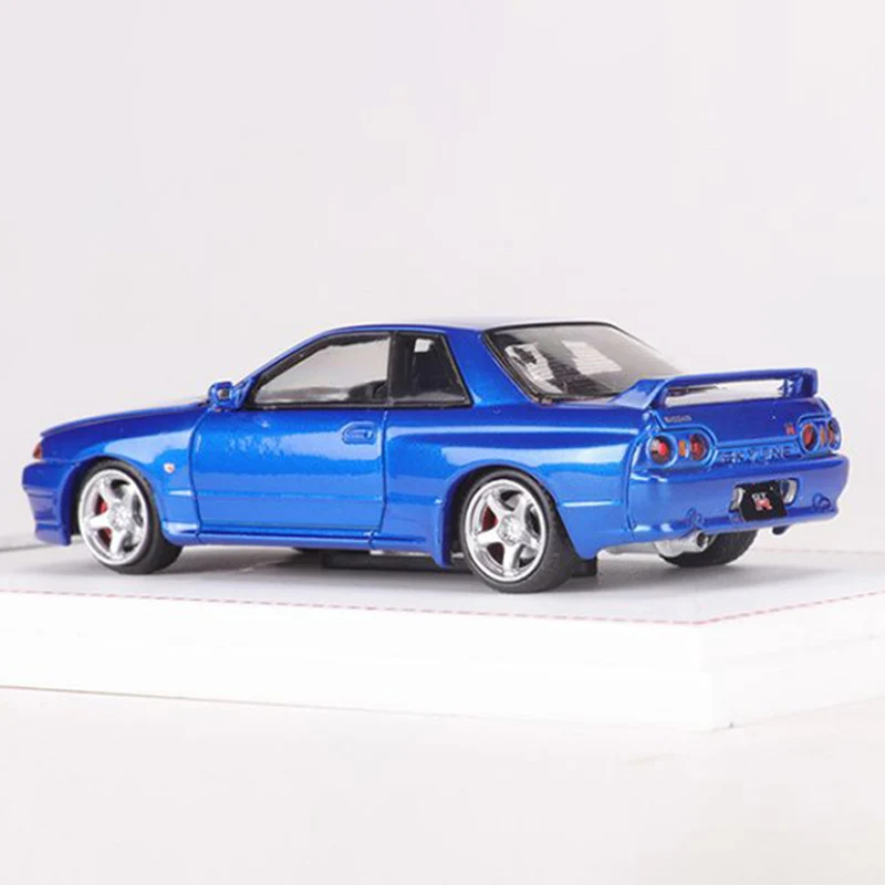 Литой Сплав фокусного расстояния масштаб 1:64 модель автомобиля Skyline GT-R R32 игрушка