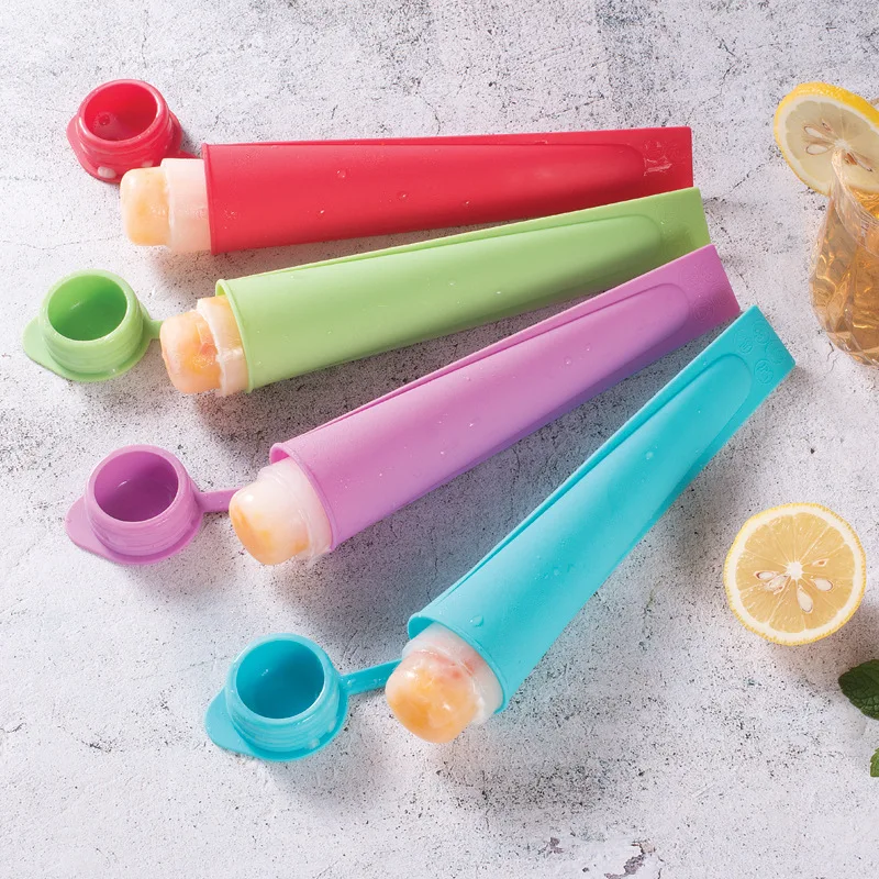 

DIY Handmade Ice Cream Popsicle Silicone Mold Ice Cube Tray Food Grade Ice Cream Mold