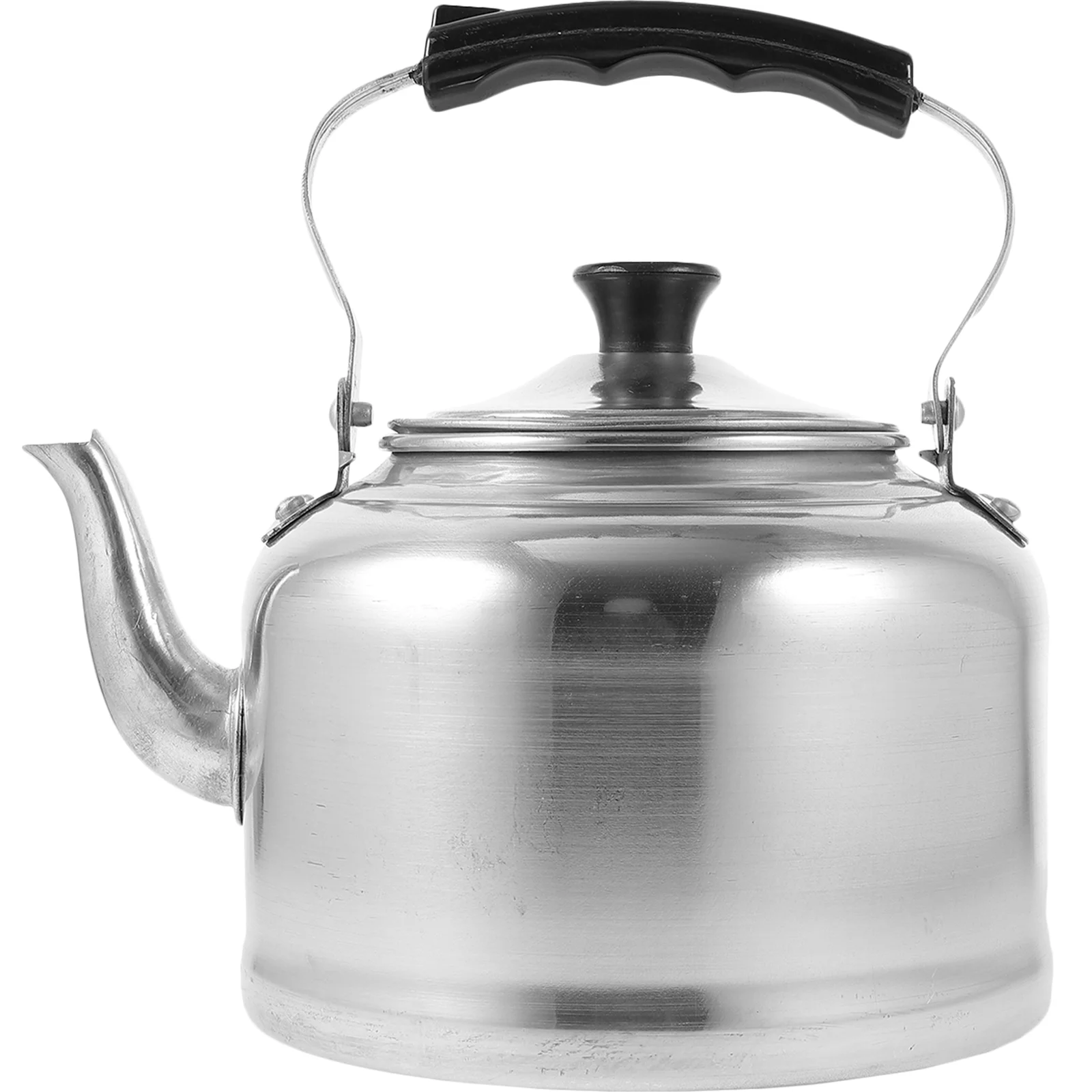 

Portable Aluminum Teakettle With Handle Kitchen Boiling Water Kettle Large Whistling Teapot