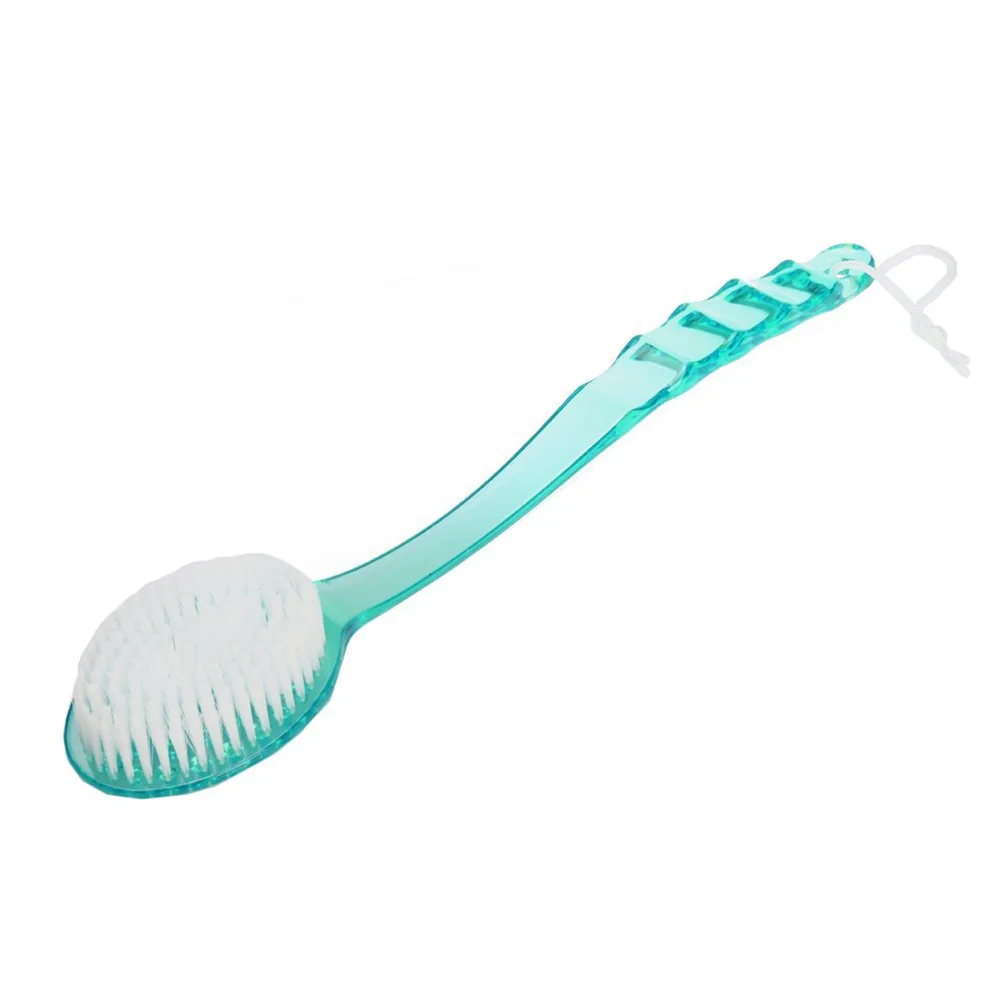 

Brush Shower Bath Scrubber Massager Long Massaging Wet Handle Exfoliating Circulation Blood Cleaner Supply Face Scalp