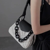 2022 spring summer women bag diamond lattice chain handbags armpit bag small square shoulder messenger bag fashion crossbody bag