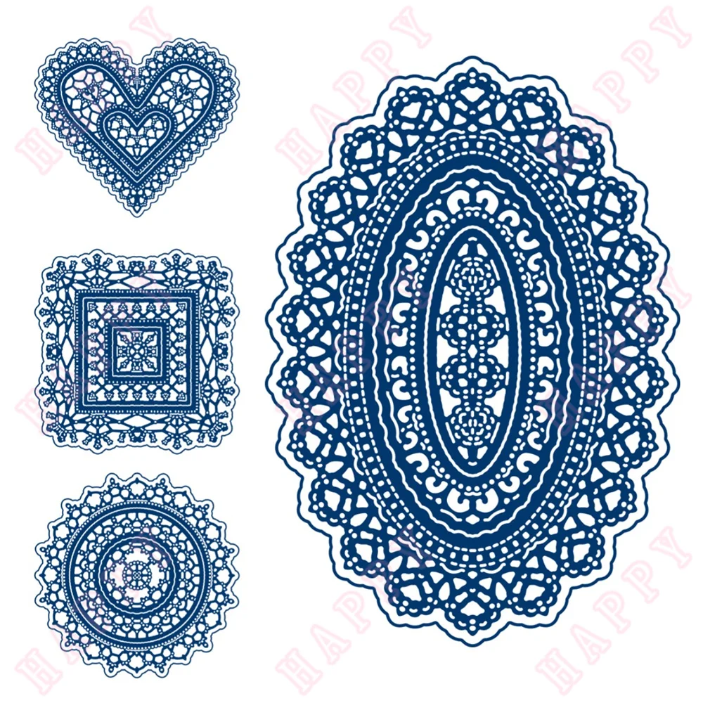 

Metal Cutting Dies Divine Diddy Doily Decoration For DIY Scrapbooking Diary Album Paper Template Greet Card Embossing Handcraft