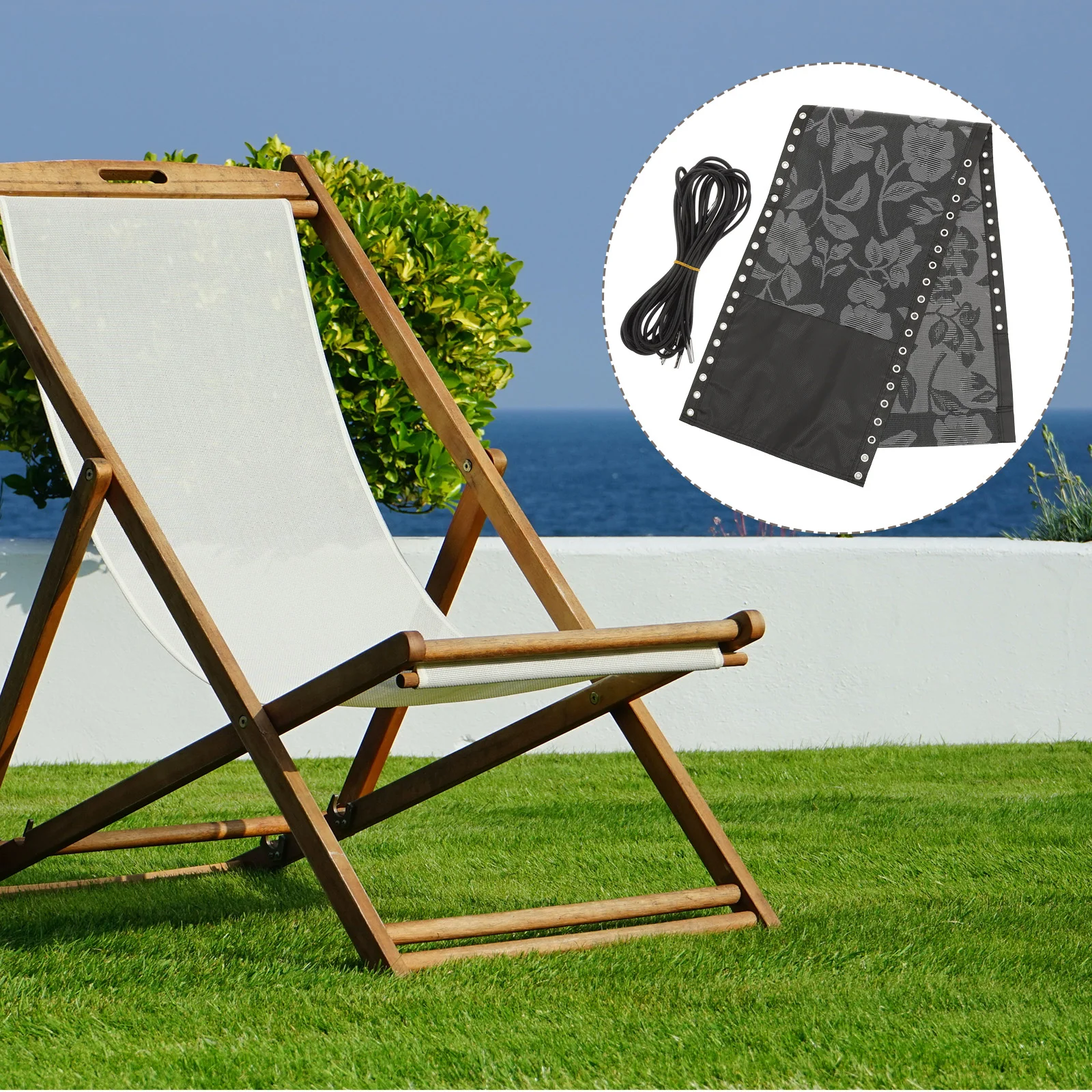 

Chairs Lounge Replacement Fabric Patio Repair Casual Folding Recliner Cloth Supplies Sling