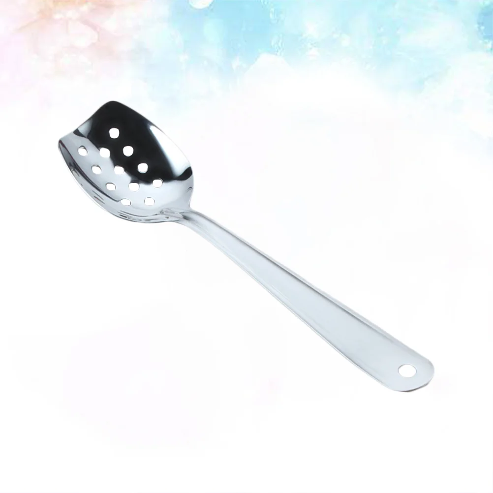 

Spoon Slotted Soup Ladle Food Hot Pot Skimmer Steel Stainless Serving Strainer Grade Colander Dinner Sauce Cooking Spoons Scoops