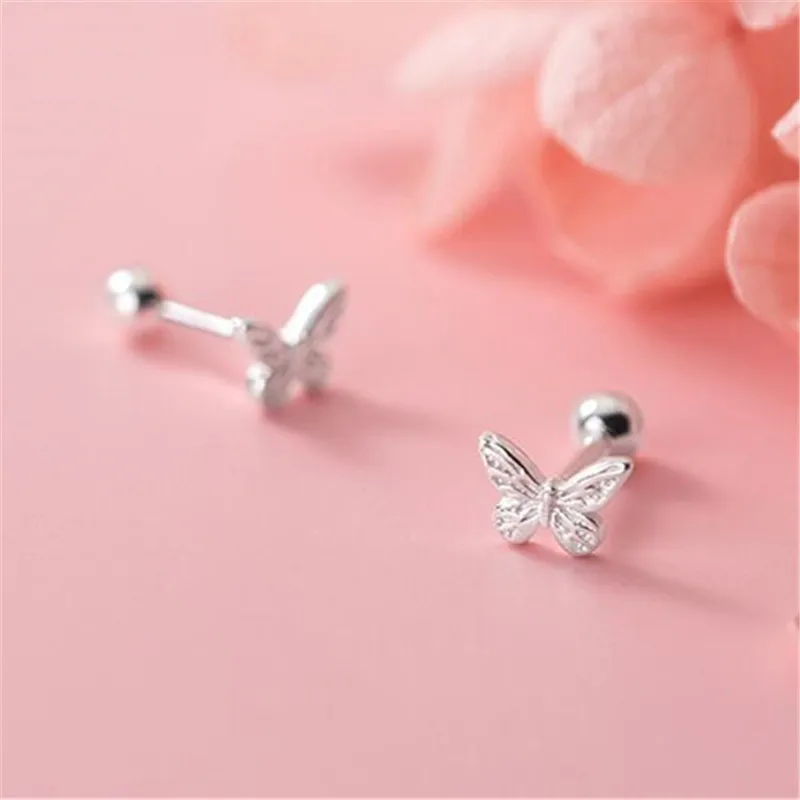 

Женские серьги-гвоздики из серебра 925 пробы