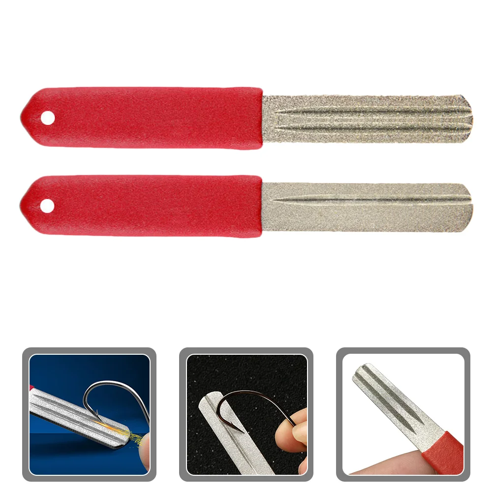 

Hook Fishhook Tool Sharpening Stone Sharpener Grinding Diamond Grinder File Accessory Portable Files