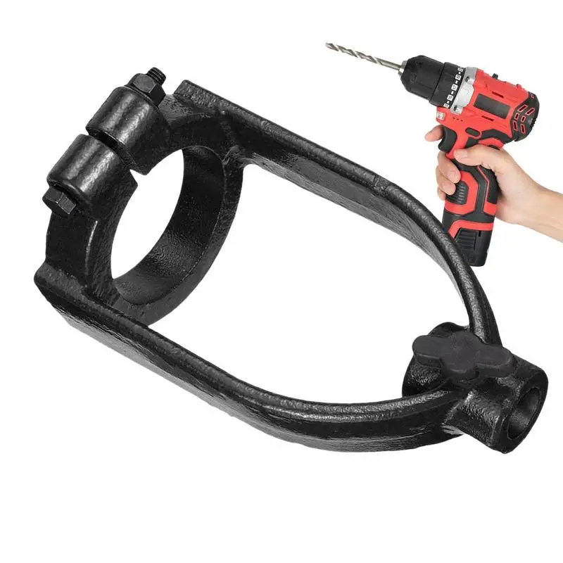 

Адаптер для сверл с квадратными отверстиями, нескользящий ручной держатель для сверл с квадратными отверстиями, простая установка, настольный инструмент для сверл