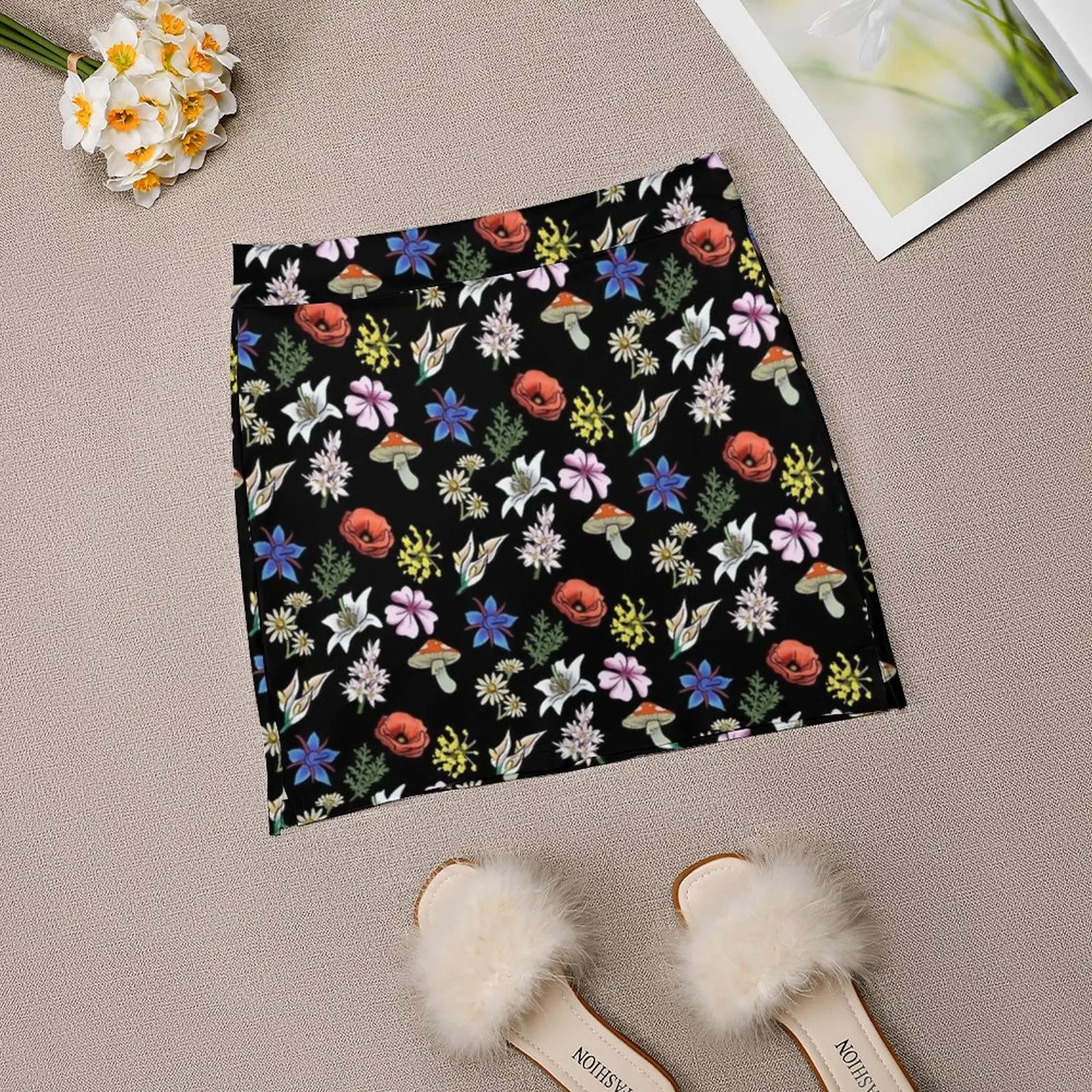 Женская юбка-пачка с цветочным принтом в стиле Стелла Стэнли