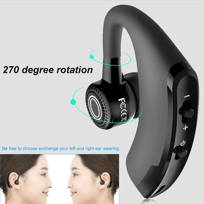 

New V9 Wireless Bluetooth 4.1 Headset Sports Headphone Handsfree Earphone Universal Bluetooth Sports Bass Earbuds with Mic