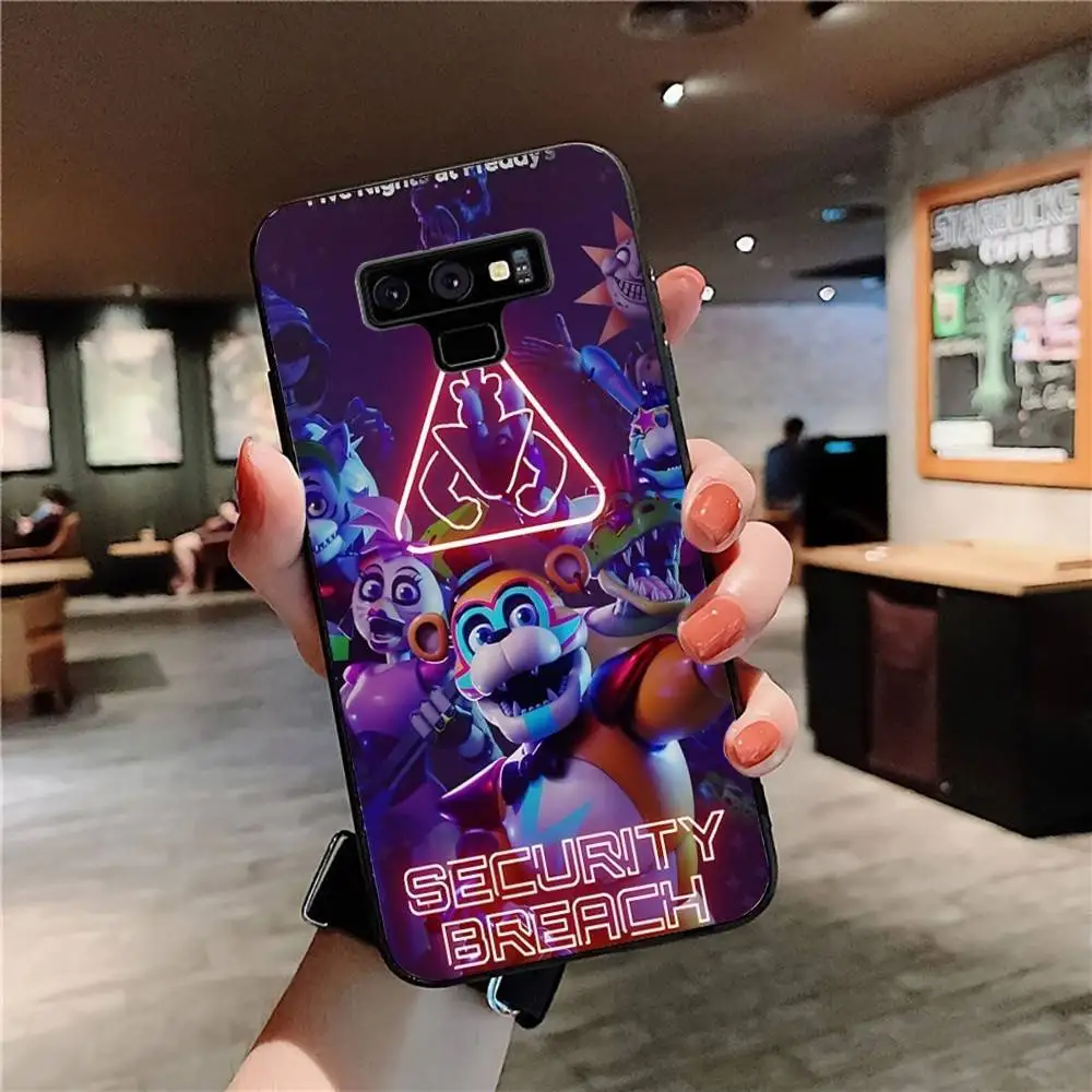 Фото Чехол для телефона «Триллер F-Freddys Games Five Nights» для Samsung S 24 Fe 25 Ultra Plus 20 Lite 21 30 22 23 24 22 Ultra 5G Fundas №3