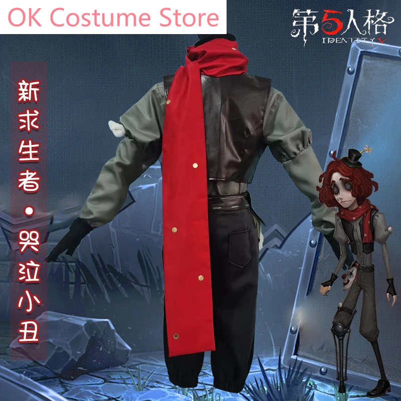 Аниме! Униформа для косплея клоуна Джокера