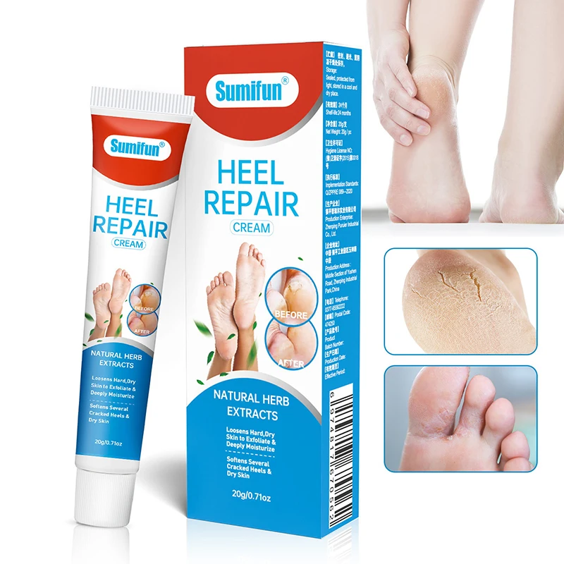 

20g NEW Powerful Hand Foot Crack Cream Heel Chapped Peeling Foot And Hand Repair Anti Dry Crack Skin Care Chinese Ointment