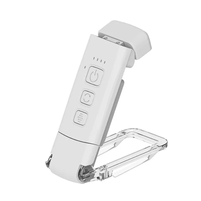USB-лампа для чтения с таймером 5 яркостей молочного цвета