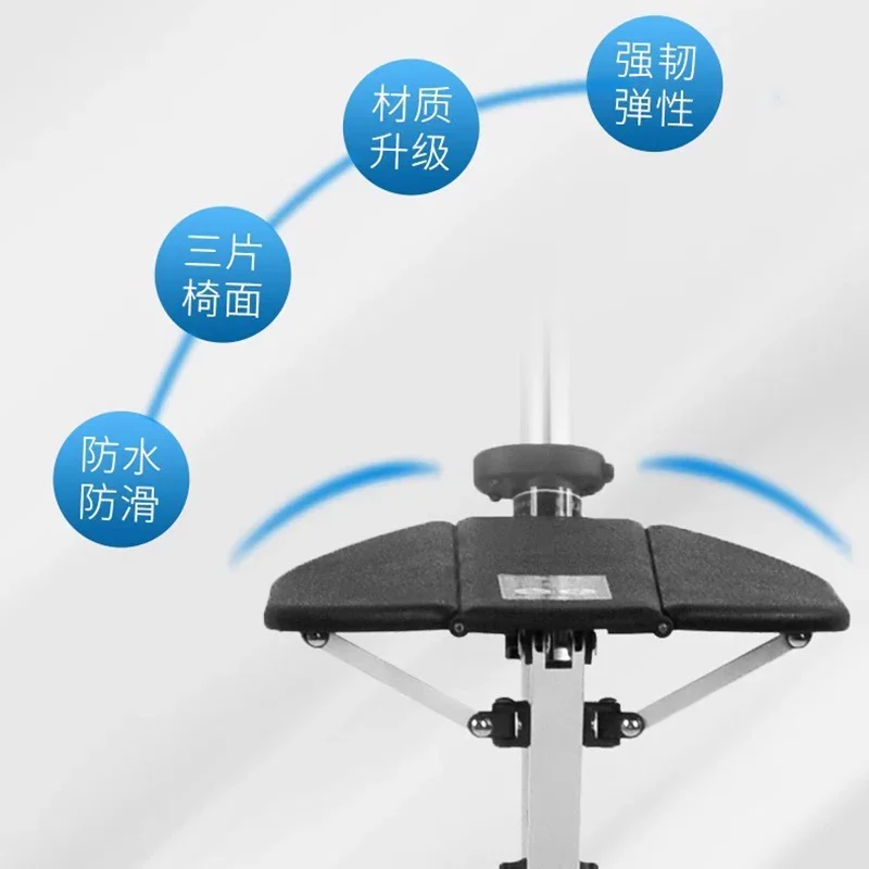 Портативная туристическая табуретка из алюминиевого сплава минималистичный