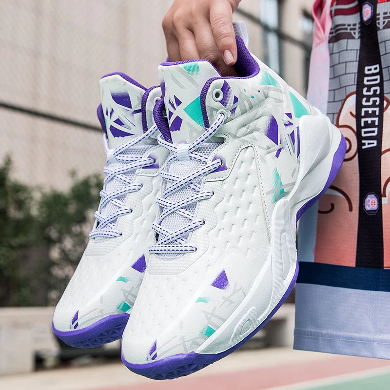 New running actual combat wear-resistant anti-slip fashion sports basketball tide shoes 36-45