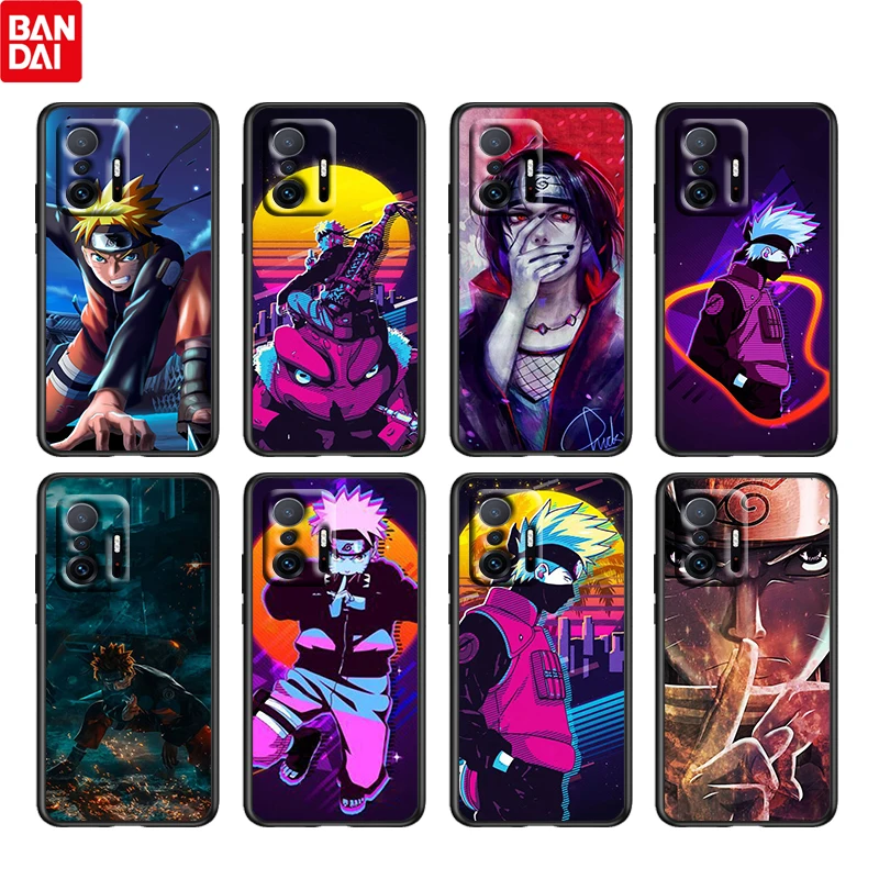 

Cartoon Naruto Akatsuki For Xiaomi Mi 12 11 11T 10 10T Ultra Pro Lite Note 10 5G Silicone Soft Black Phone Case Funda Coque Capa