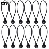12pc car accessories bungee balls cords shock elastic toggle tarpaulin trailer cover tent 15cm for car interior rope tools