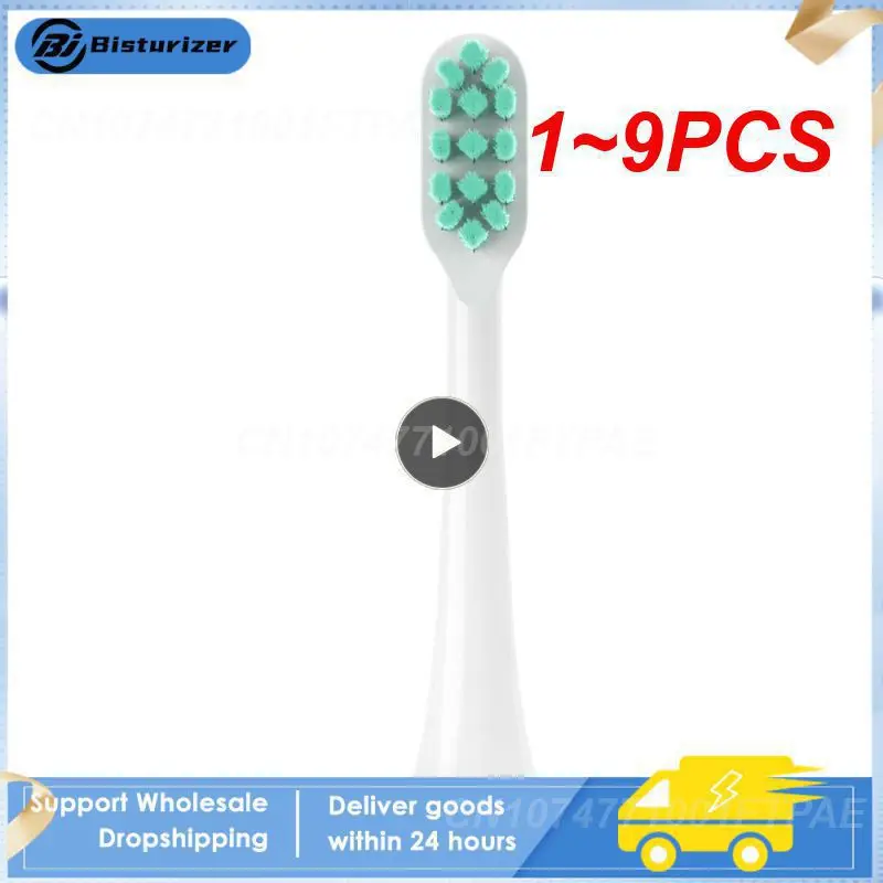 

Сменные головки для зубных щеток T300/T500/T700, насадки с мягкой щетиной для звуковых электрических зубов, бытовые насадки, 1 ~ 9 шт.