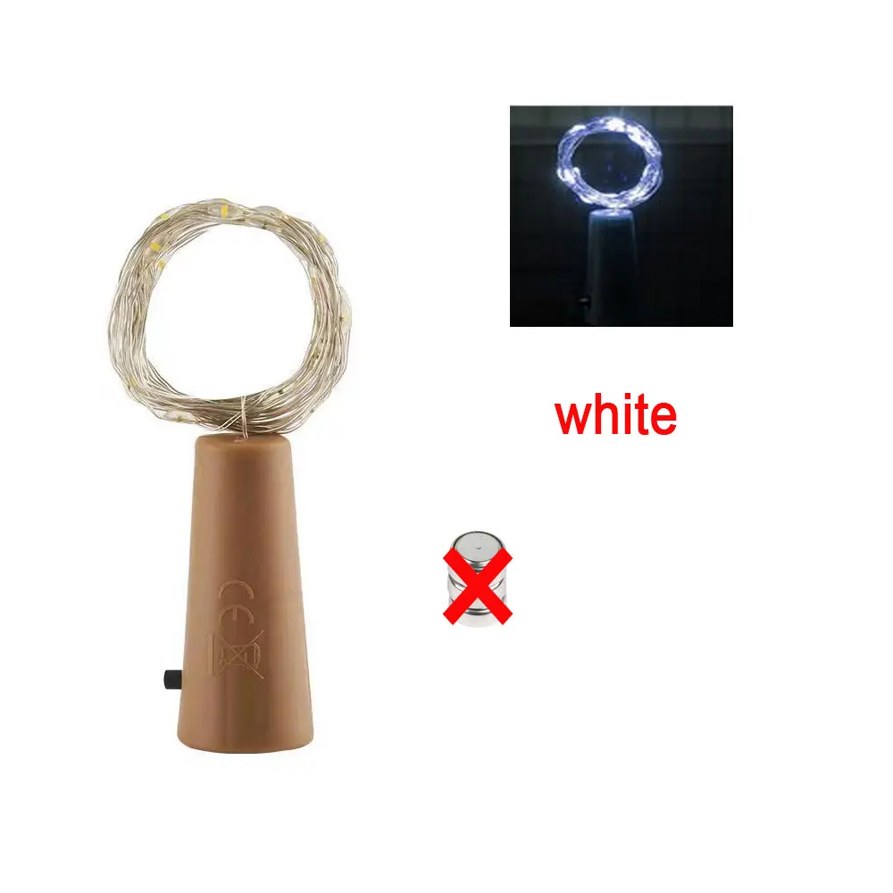 Гирлянды из винных пробок QMLRMC теплый белый 1 метр