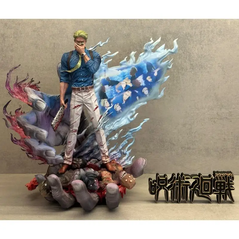 Фото Декоративная 3D-фигурка-табличка с логотипом Jujutsu Kaisen и именем Годжо Сатору из PLA, модель для косплея, выставок, украшение, игрушка, подарок №5