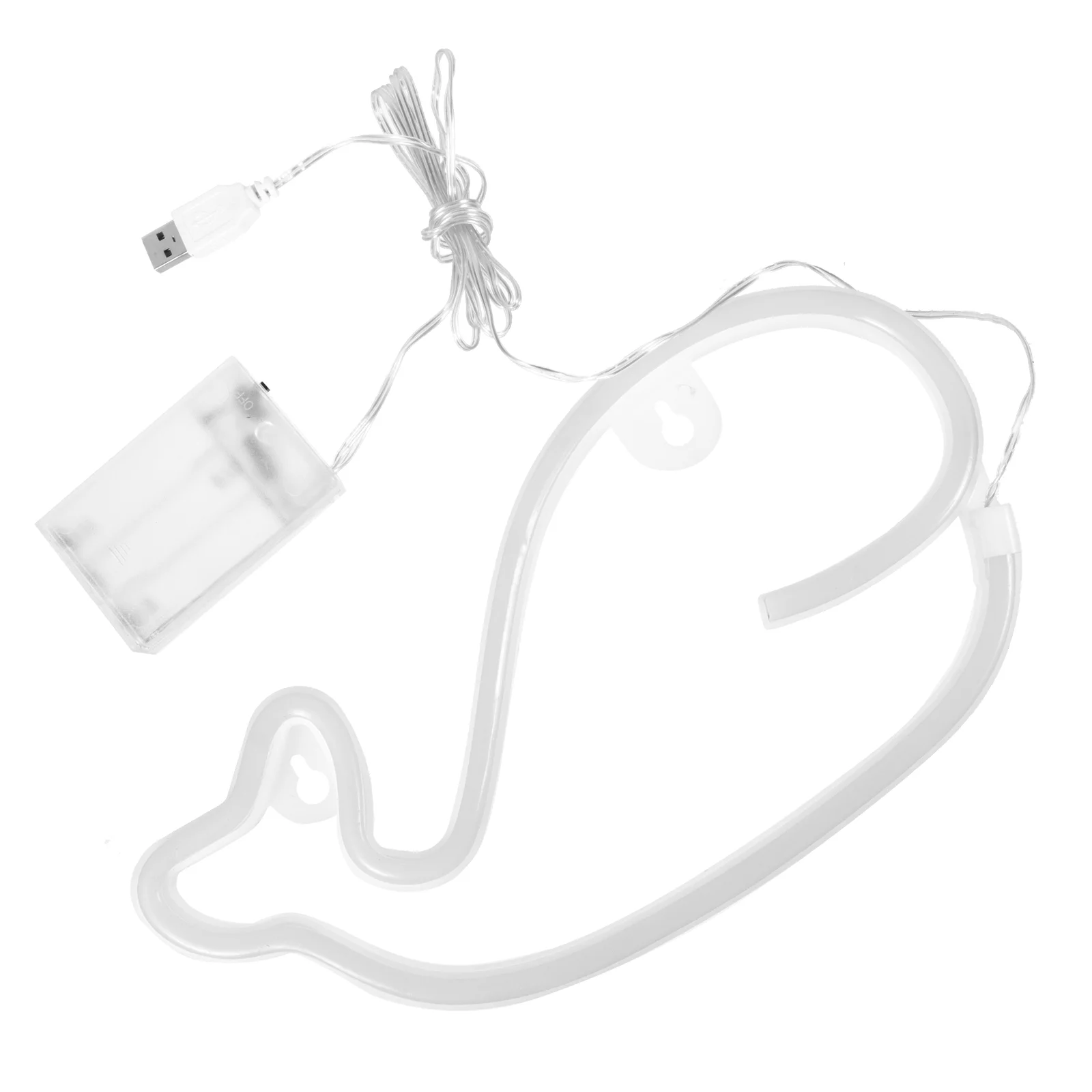 

Neon Whale Light Decor Lamp Night Signs Lights Sign Led Birthday 3D Nursuryprotection Eye Wall Gift Decorative