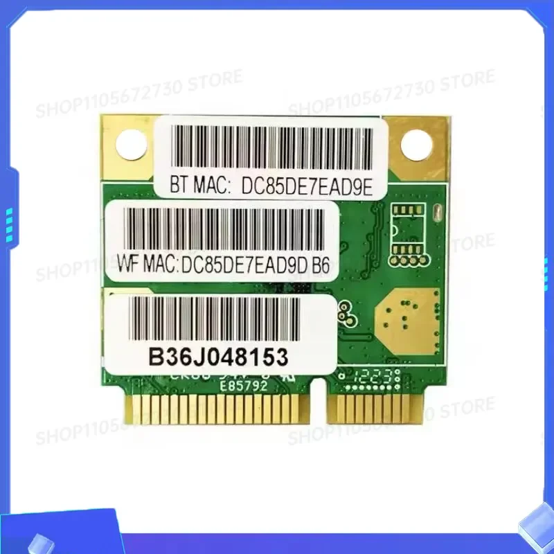 Фото Сетевая карта AzureWave AW-NB087H Mini PCIe Ralink RT3290 802.11b/g/n 150 Мбит/с, адаптер Bluetooth 3.0 Wi-Fi для ноутбука №2