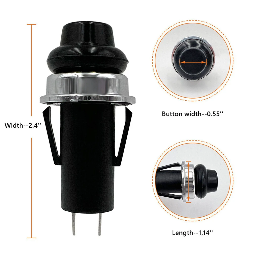 

Brand New Oven Accessories Button Switch 2.4\\'\\'/61mm Long 2017 & Newer BBQ Grills Electronic For Weber Genesis II
