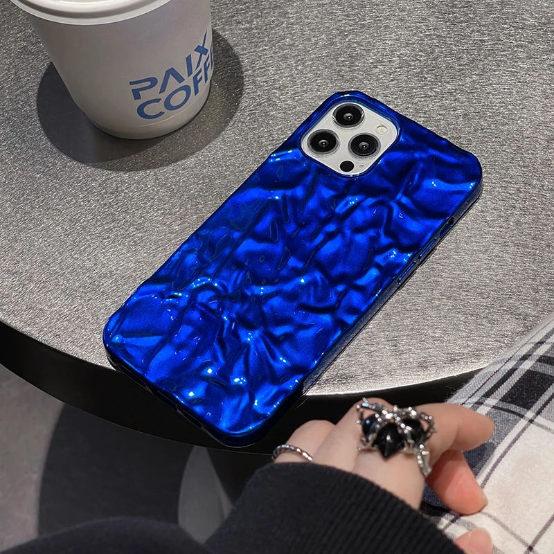 Qianliyao Luxury tin paper pattern Phone Case for iphone 14 13 11 12 Pro Max X XS Max XR 8plus 7plus Shockproof Soft Cover