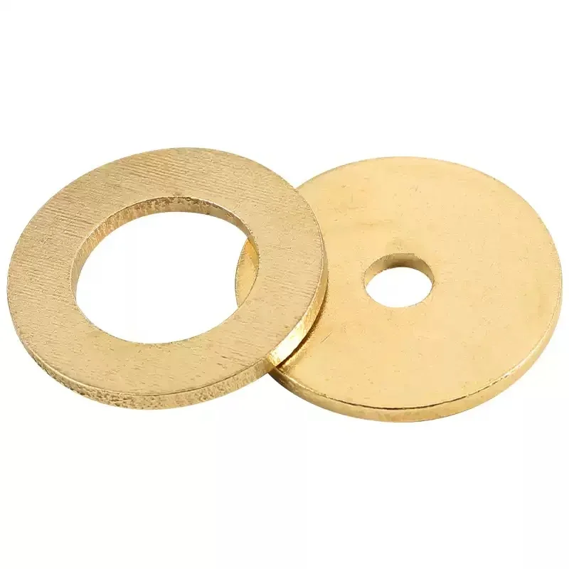 M2 M2.5 M3 M4 M5 M6 Латунная плоская прокладка Металлическая простая Проставки