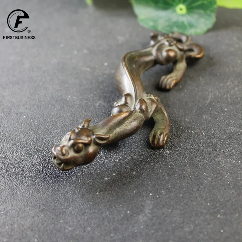 1 шт. Ретро латунные счастливые бриллиантовые миниатюры из чистой меди поделки