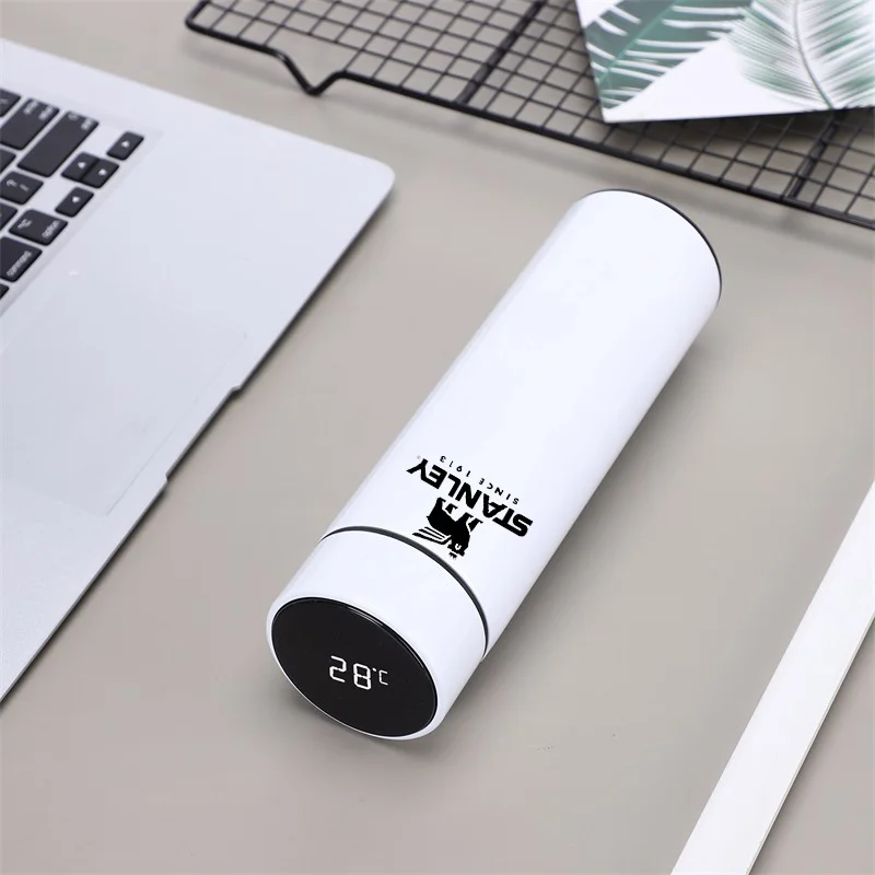 

500ml Temperature display Double Wall Thermos Bottle Stainless Steel Smart Intelligent Digital Flask Water Bottle Hot and Cold