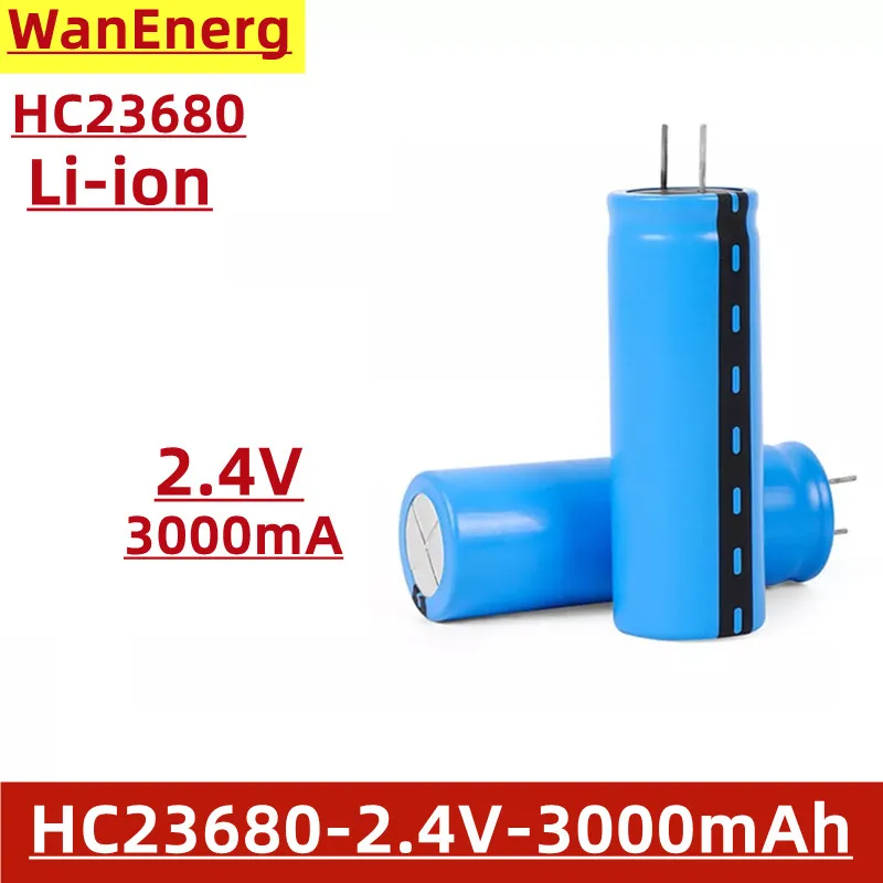 

2022 nieuwe2.4 V 3000mAh Lto 23680 литий-титанат, мощность 15C, напряжение аккумулятора, батарея, Cellen 25000Cyclus keer
